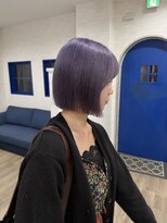 シェミール(CHEMIR)&nbsp;ラベンダー×ボブ【ハイトーン/髪質改善】