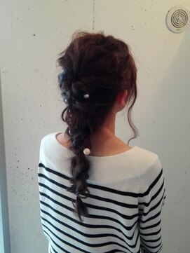 アルベリーヘアーアンドスパ 掛川中央店(ALBELY hair&spa) ヘアバトンアレンジ