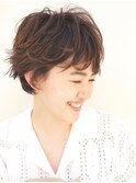 【PearL】抜け感ショート/ニュアンスパーマ/ラベンダーベージュ