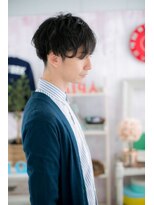 ヘアアンドビューティー ミック(Hair & Beauty miq) デザイン性の高い黒髪マッシュb