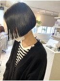 ミニボブ×刈り上げ