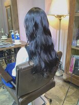 美容室 フィックス ゆるふわ巻き髪スタイル