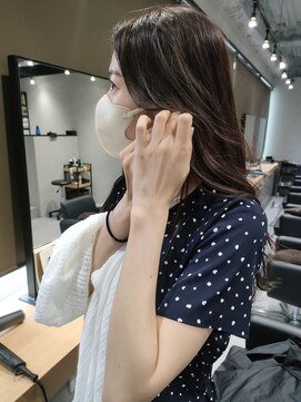 ブルー(Blue) Blue～韓国風ロング～