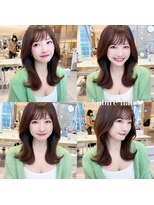 アフロートリノ(AFLOAT Leino) 2wayバング 韓国前髪 シースルー ミディアム くびれヘア