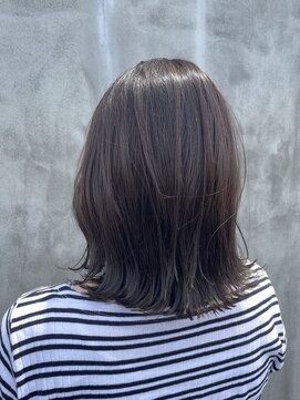 グランデュール 浜松小豆餅店(GRANDEUR) ショコラグレージュ/外ハネボブ