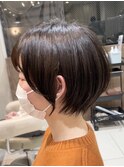 短過ぎないショートボブ