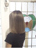 20代30代40代◎ローグ金町(たか)マチルダロブ前髪なしグレージュ