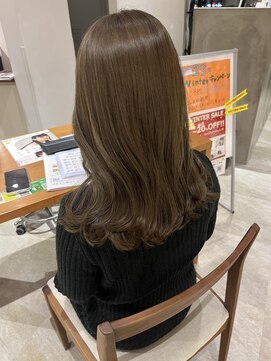 サラビューティーサイト 志免店(SARA Beauty Sight) 【あんスタイル】30代40代大人ナチュラルオリーブベージュ！