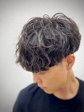 波巻きパーマ×スパイラルパーマ