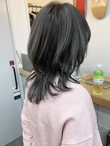 キューズ クラブ(cuz KLUB)&nbsp;【cuzKLUB】ハイライトシアーグレージュウルフ【池袋】