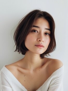 アタマ(atama)の写真/大人女性に人気のショート・ボブならお任せ♪骨格に合わせたカットで、あなたの魅力を引き出します。