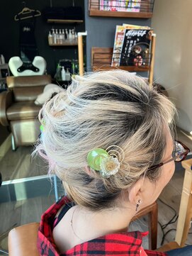 アンバー(amber) 結婚式ヘアセット