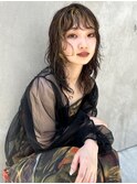 【フェイスフレーミング】パーマ×個性派カラーでお洒落に!