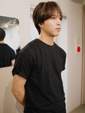 ヨー(Yoh-) 【マッシュヘア/星亘祐】シースルーマッシュ/ハイライト