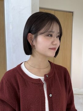 ミル(milu) 【ami】ボブ/切りっぱなしボブ/ミニボブ/四条/河原町