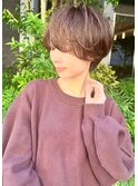 Lond.海気　イメチェン　美髪　ショートパーマ