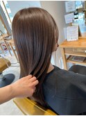 髪質改善カラーショコラブラウン艶スタイル美髪日吉