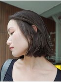 ボブ／レイヤー/透明感カラー/beautrium鎌倉小町　比嘉