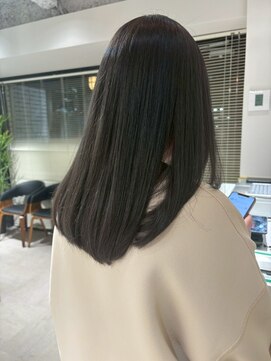 ナンバー ソポ 札幌/ジャム 札幌(N° sopo/JAM) ダークアッシュカラー髪質改善TOKIO縮毛矯正/大通駅個室サロン