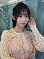 ロンド 銀座(Lond)&nbsp;◆くびれヘア/アプリコットオレンジ/透明感カラー/ミディアム7