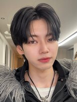 ナレ(NARE) 【NARE NOE】韓国風センターパートコンマバング