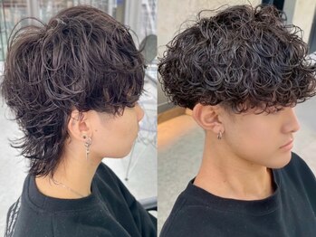 デュー 栄(DEW)の写真/【冬に差がつく最旬ヘア】《波巻きスパイラル》《ツイストスパイラル》で無造作×色気を演出◎時短セット◎