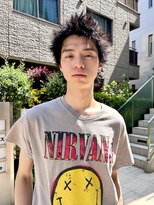 ヒュージ 表参道(huge)&nbsp;スパイキーショート/ダブルカラー/メンズカット/メンズ