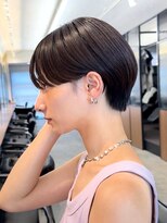 アビー(ABBEY4)&nbsp;コンパクトショートカット丸みショートくびれショートボブ表参道