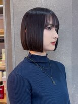 ロンド 表参道店(Lond)&nbsp;◇暗めカラー/レイヤーカット/ボブ/髪質改善ストレート/表参道