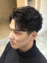 ブルニール 中崎町(BLEUNIR) フェザーパーマ/フェザーショート