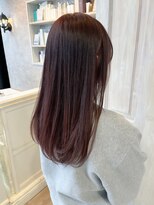 キャアリー(Caary)&nbsp;福山人気20代30代ピンクラベンダー髪質改善ロングヘア美髪艶髪