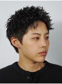 ソフトツイスト/メンズショート/スパイキーショート〈理容室〉
