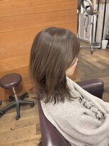 フーチー クーチー アマティー 豊中店(FUCHI KUCHI amati)&nbsp;@fuchi_kuchi.okada［豊中,髪質改善モカブラウン/くびれミディ］