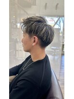 イタクラ 赤道店 (ITAKURA)&nbsp;メッシュ/メンズハイライト/ハイライト/アップバング/ツーブロ