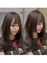 ジーナ 渋谷神南(Zina) 【侑矢】モカグレージュ×ハッシュカット