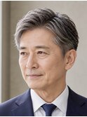 気品あふれる。大人の柔らかなサイドパート