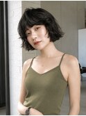 小顔ボブパーマショートボブレイヤーボブフレンチボブ