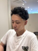 オム グランド(HOMME GRAND)&nbsp;スパイキーショート×テーパーフェード