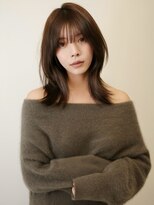 サンバレー(SUNVALLEY)&nbsp;ミディアムレイヤー　ブラウンカラー