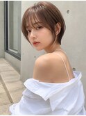 20代30代40代50代似合わせショートボブフレンチバング