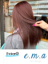 エマヘアデザイン(e.m.a Hair design)&nbsp;ピンクベージュ