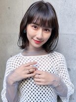 オーブ ヘアー ブリック 野幌店(AUBE HAIR brique)&nbsp;20代・30代_面長解消ベルボブ