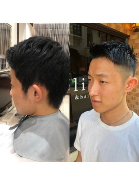 リライト ［relight尼崎］白T映え♪サマーサーフフェードカット