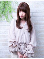 ヘアーアートシフォン 池袋西口店(Hair art chiffon)&nbsp;簡単スタイリングで伸ばしかけルーズラブのクラシカルセミディ