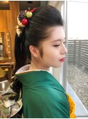 成人式アップスタイル