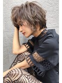 動きのあるショートボブ