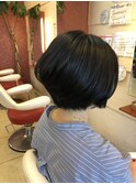 襟足スッキリボブ