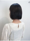 似合わせカット/アースカラー/デザインカラー/ボブ/透明感