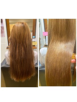 リプク(Rip-Ku18) 【四ツ橋】ノンアイロン弱酸性縮毛矯正エアーストレート