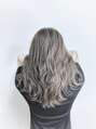 ヘアリゾートエーアイ 高田馬場店(hair resort Ai) 透明感抜群。カーキアッシュ［高田馬場/ブリーチオンカラー］